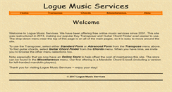 Desktop Screenshot of logue.net