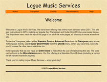 Tablet Screenshot of logue.net
